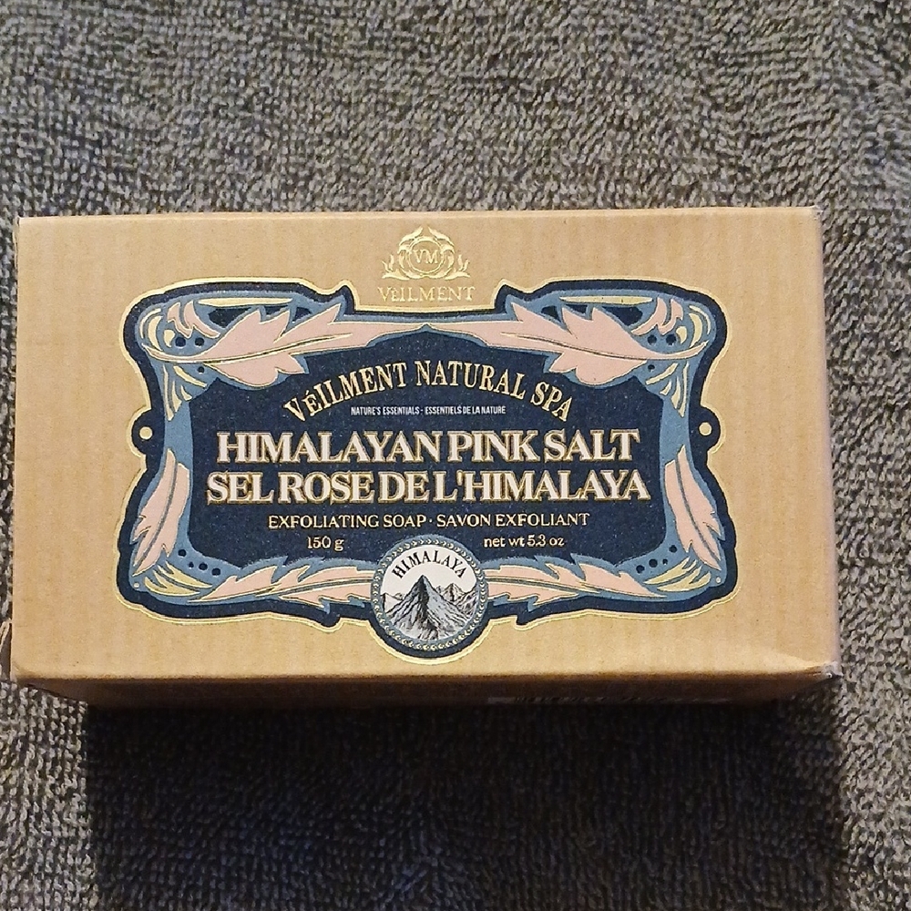 Himalayan Pink Salt Exfoliating Soap